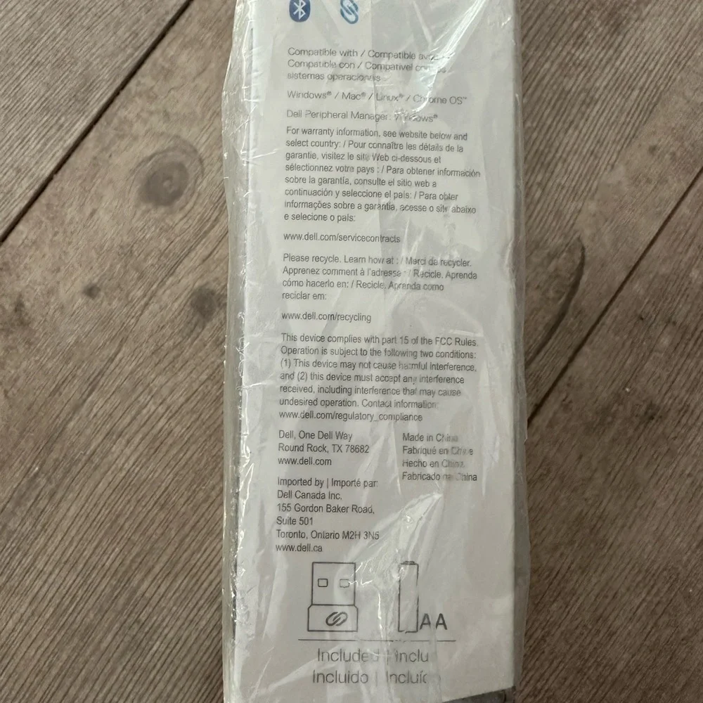 Dell Mobile Wireless Mouse Titan Gray New in box